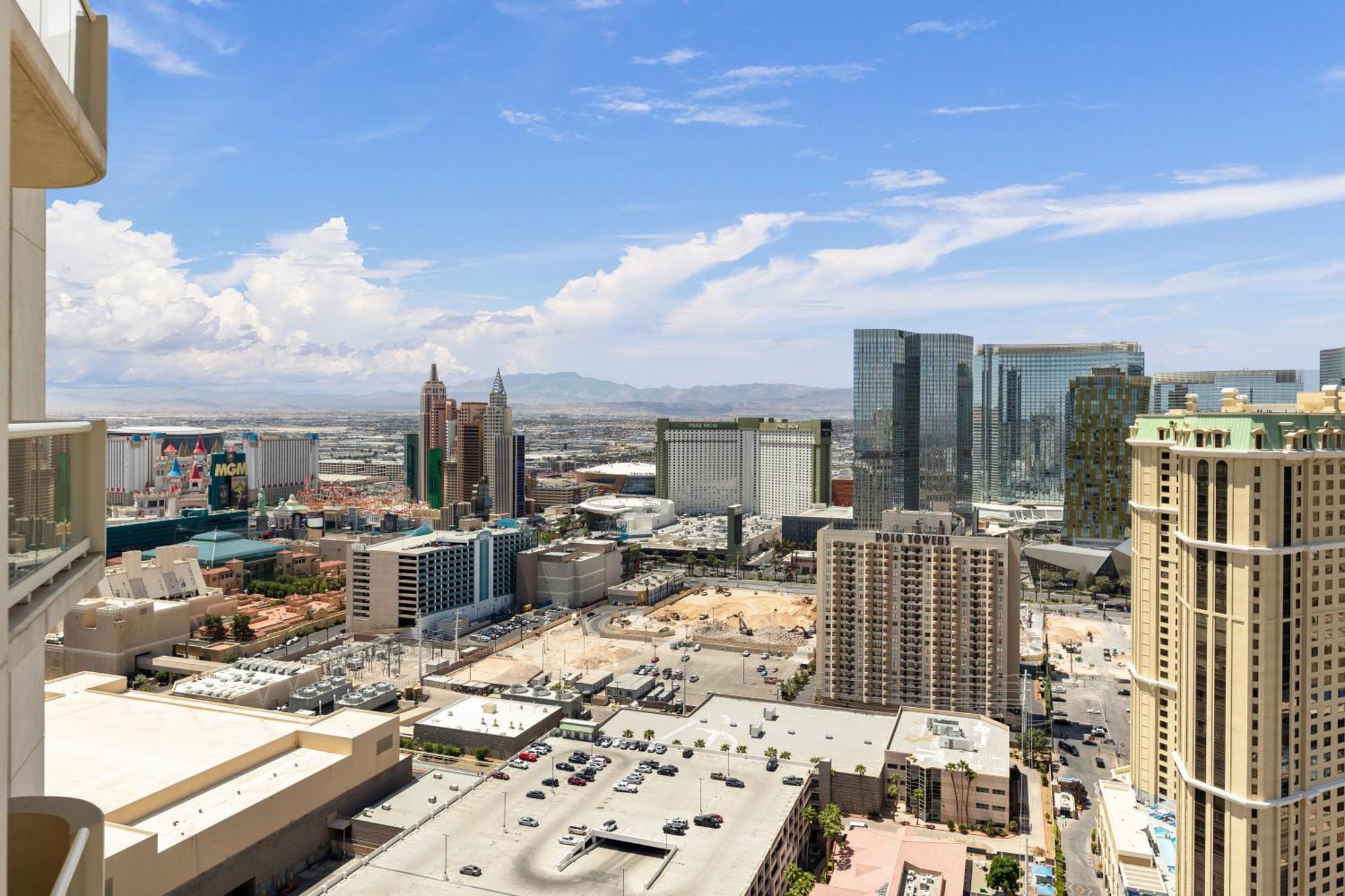 Lucky Gem Penthouse & Luxury Suites At Signature Resort, Balcony Strip View 2605 Las Vegas Exterior foto