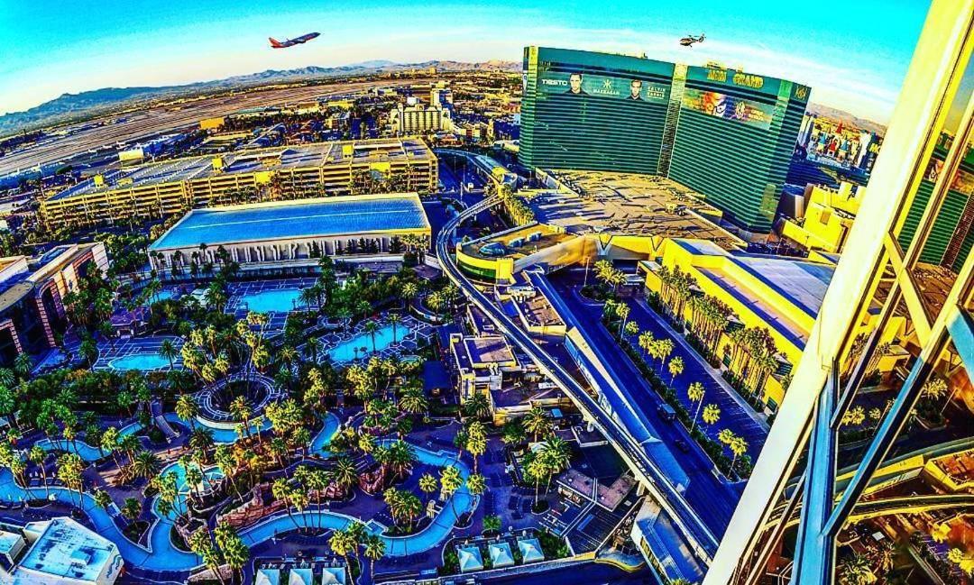 Lucky Gem Penthouse & Luxury Suites At Signature Resort, Balcony Strip View 2605 Las Vegas Exterior foto