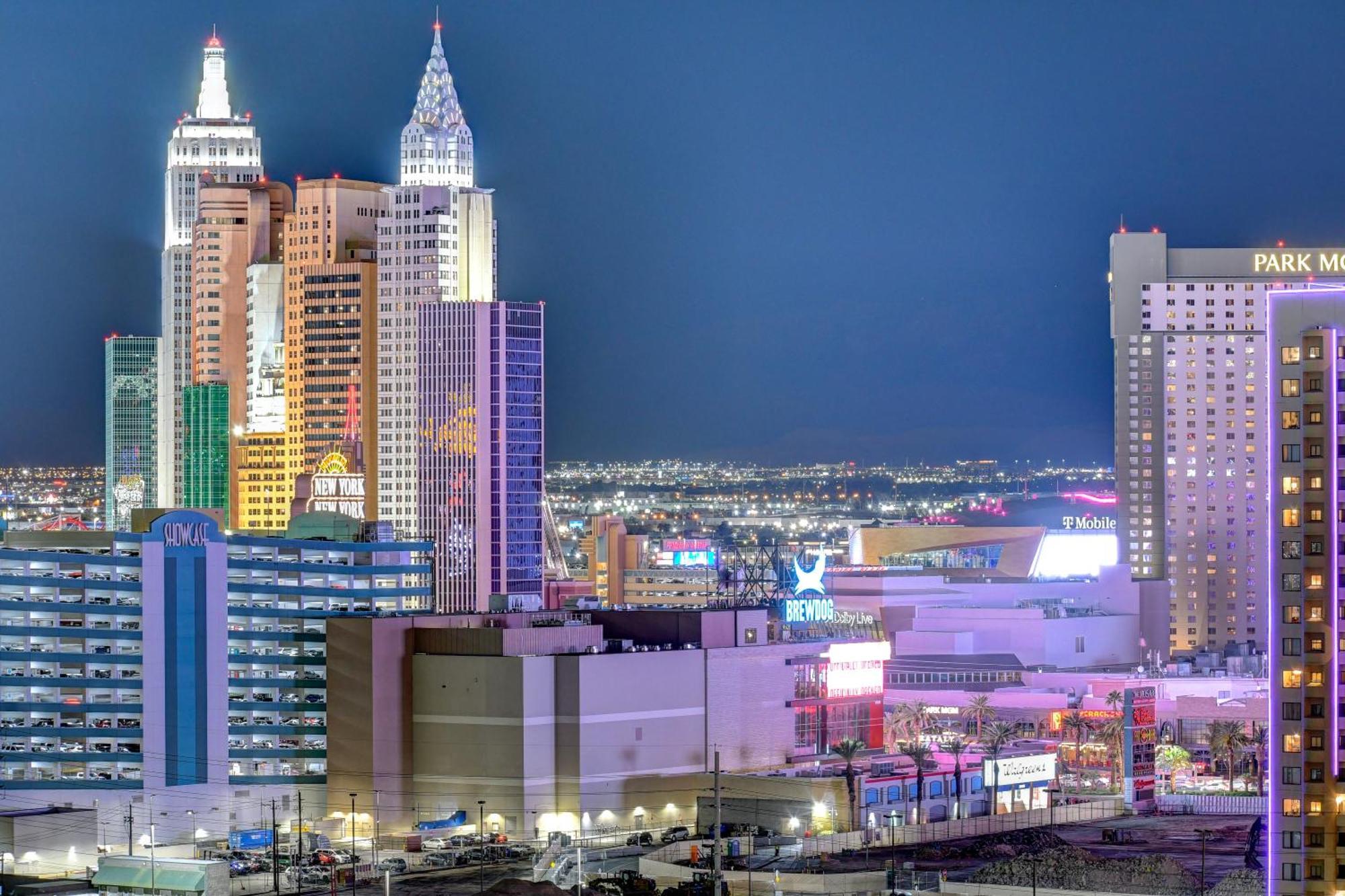 Lucky Gem Penthouse & Luxury Suites At Signature Resort, Balcony Strip View 2605 Las Vegas Exterior foto
